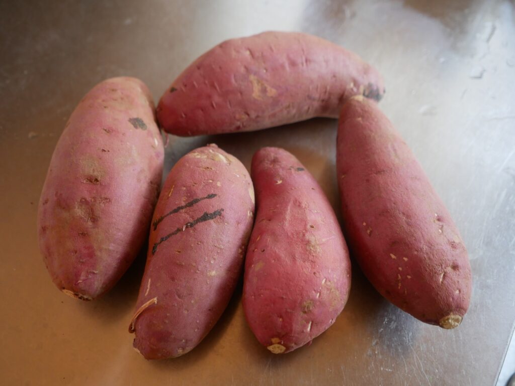 追熟させたさつまいも
