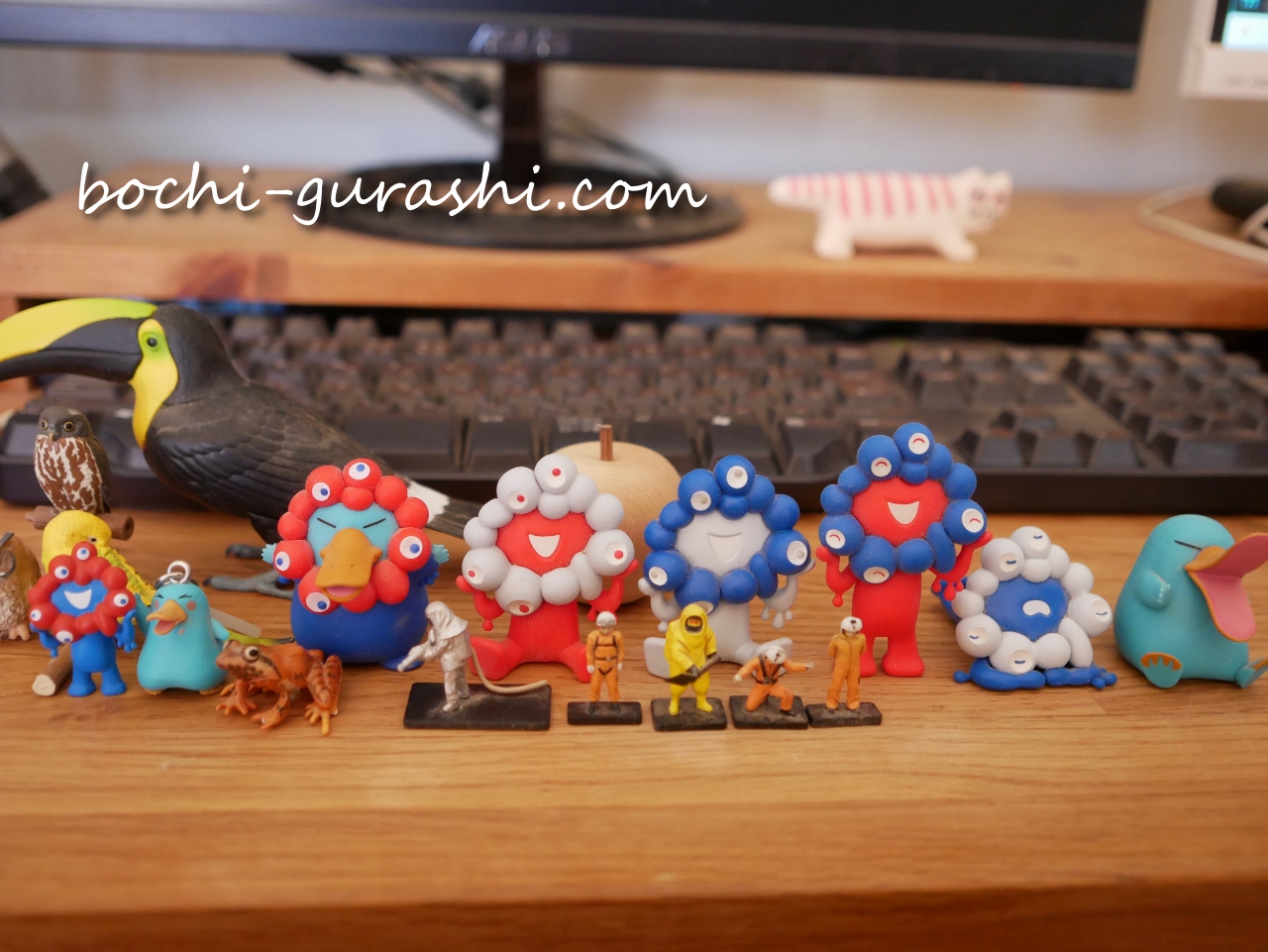 持っているフィギュア勢ぞろい