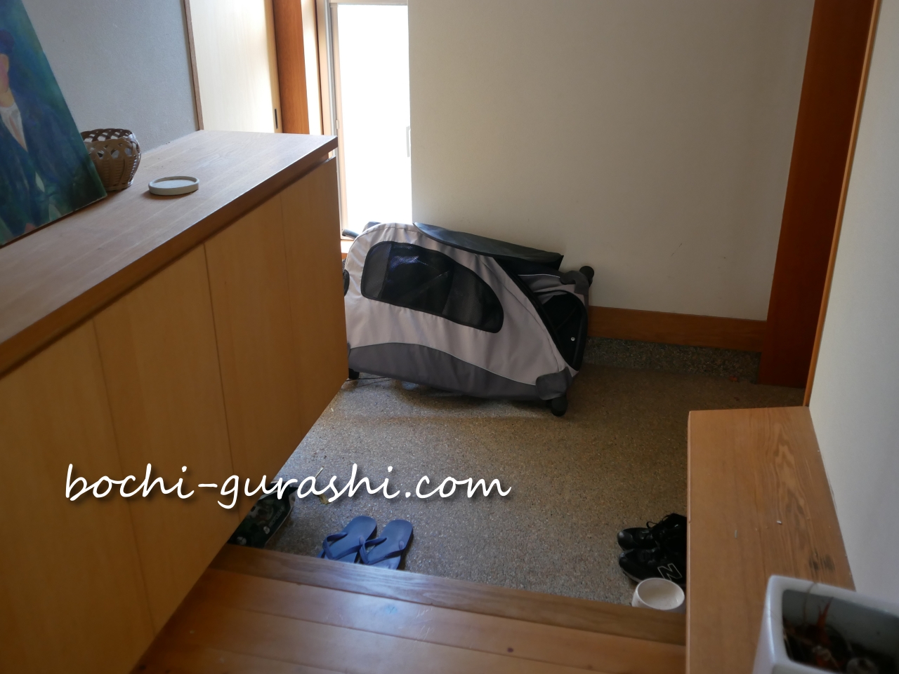 15分で片付けた玄関