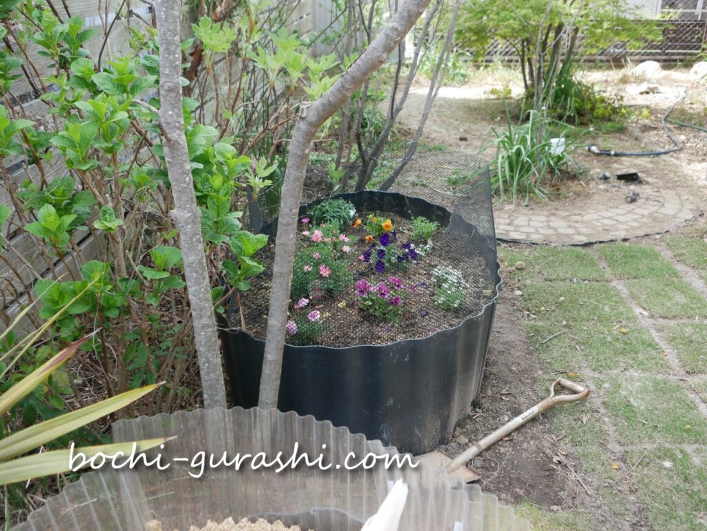 みいやん専用花壇とわが家の庭