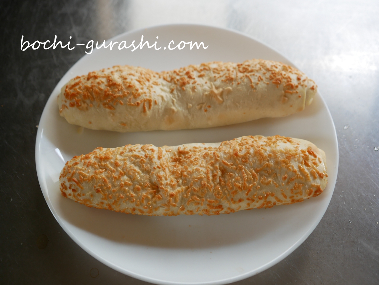 チーズチキンベイクを電子レンジで温める