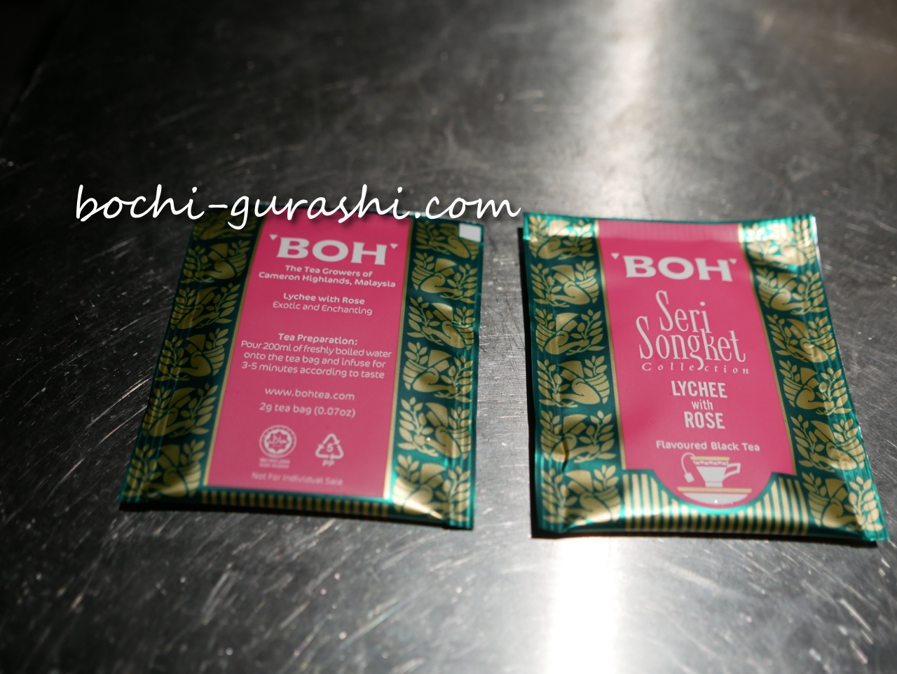 BOH紅茶ライチ＆ローズ